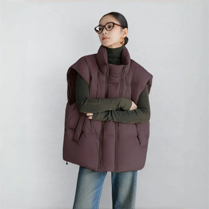Leah Down Padded Vest