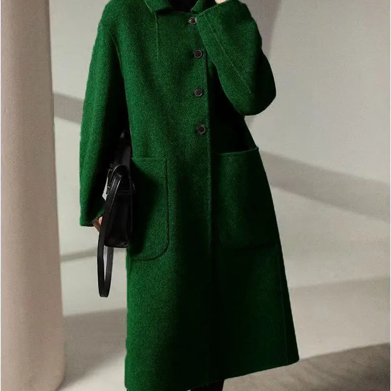 Hudson Park Wool Overcoat