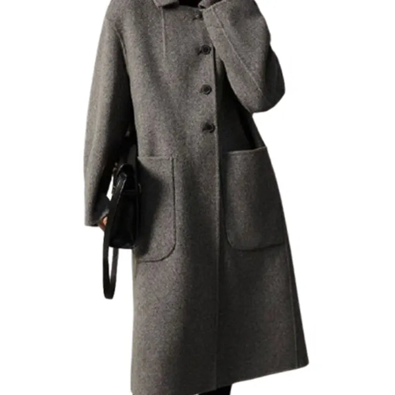 Hudson Park Wool Overcoat