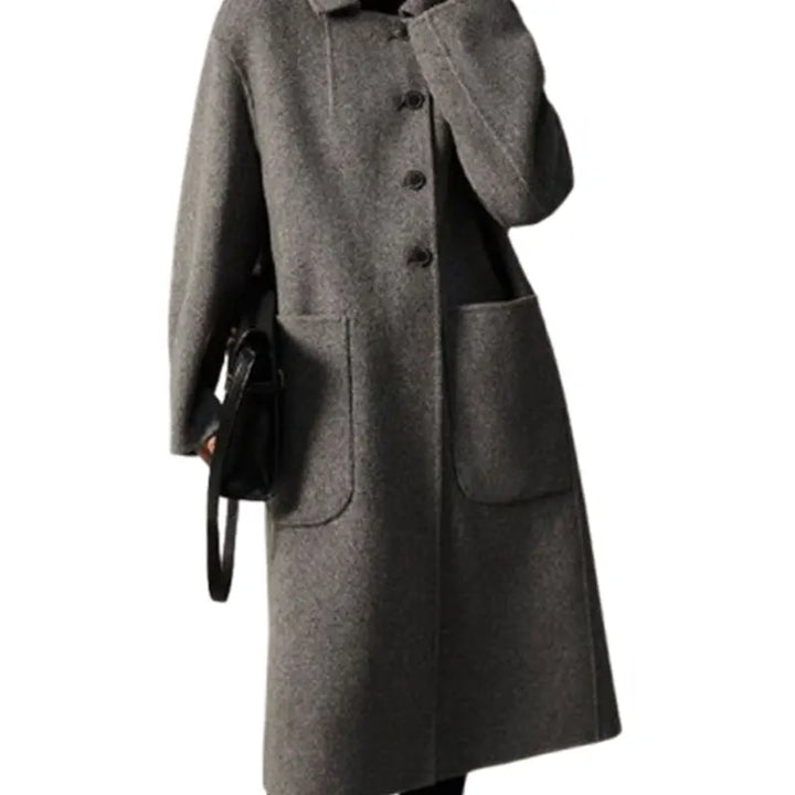 Hudson Park Wool Overcoat