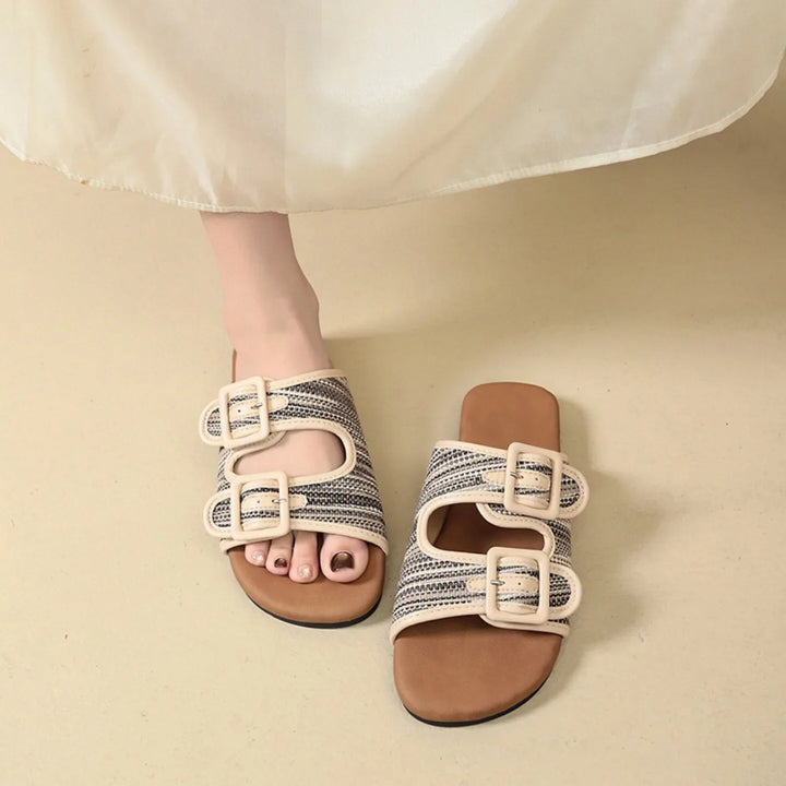 Tulum Woven Flat Sandals