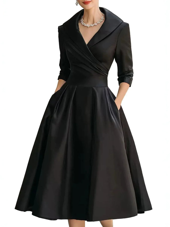 Rachel | Satin A-Line Formal Dress