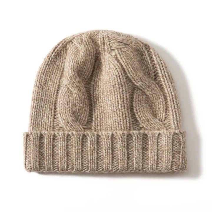Wren Cable Cashmere Beanie