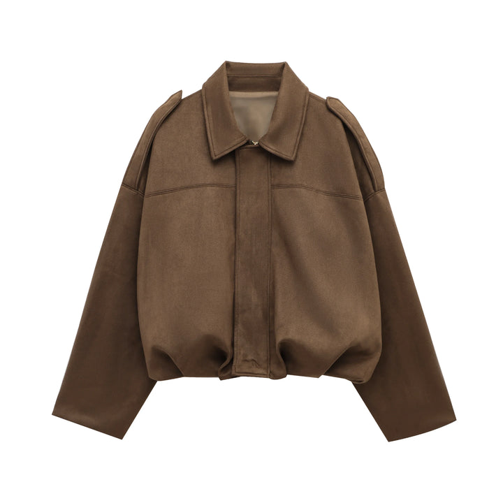 Arden Women's Suede Bomber