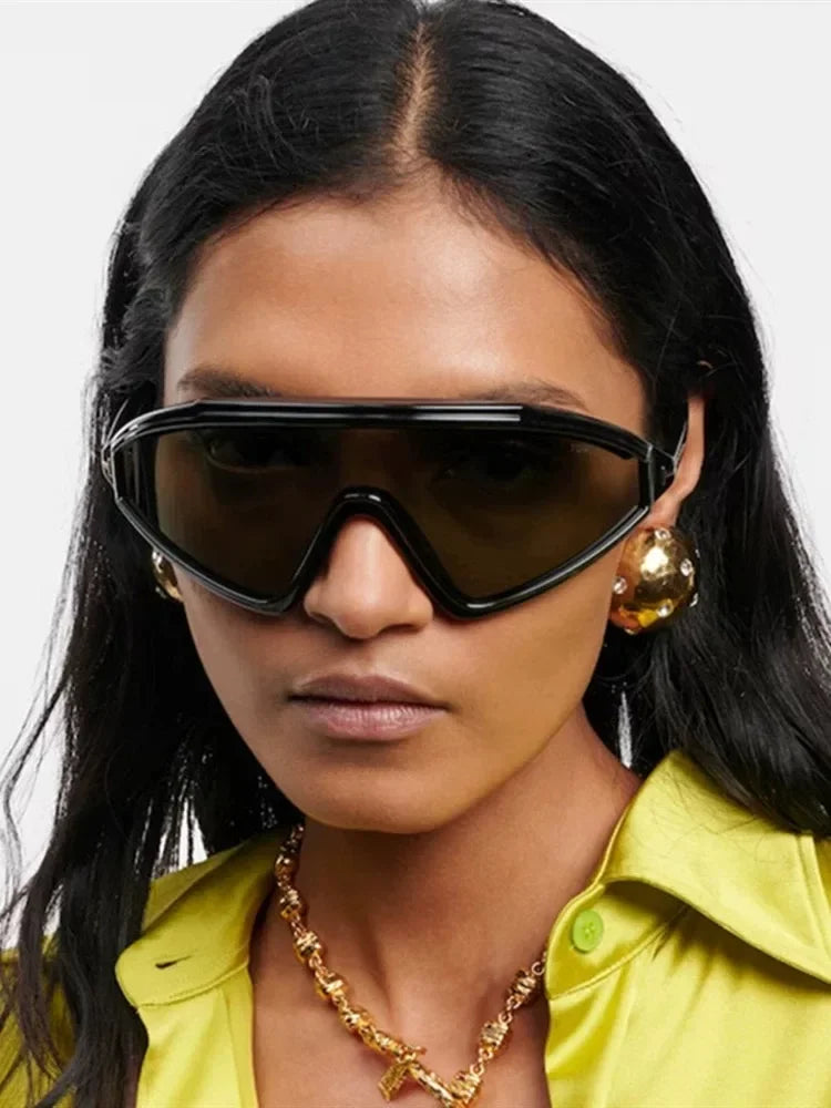 Natasha Linea Rossa Angled Sunglasses