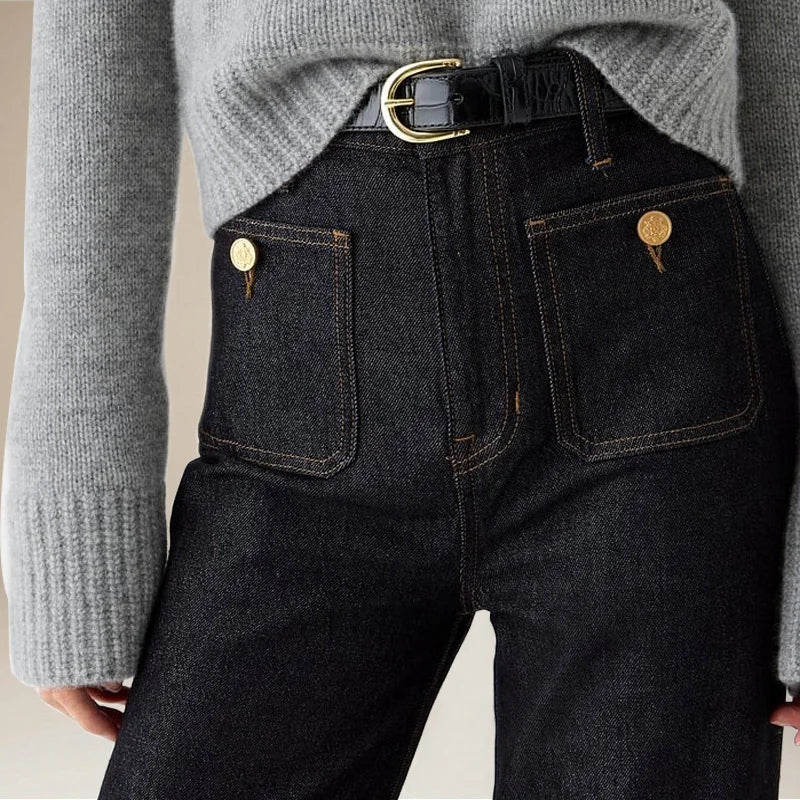 The Icon Classic Wide-Leg Jean