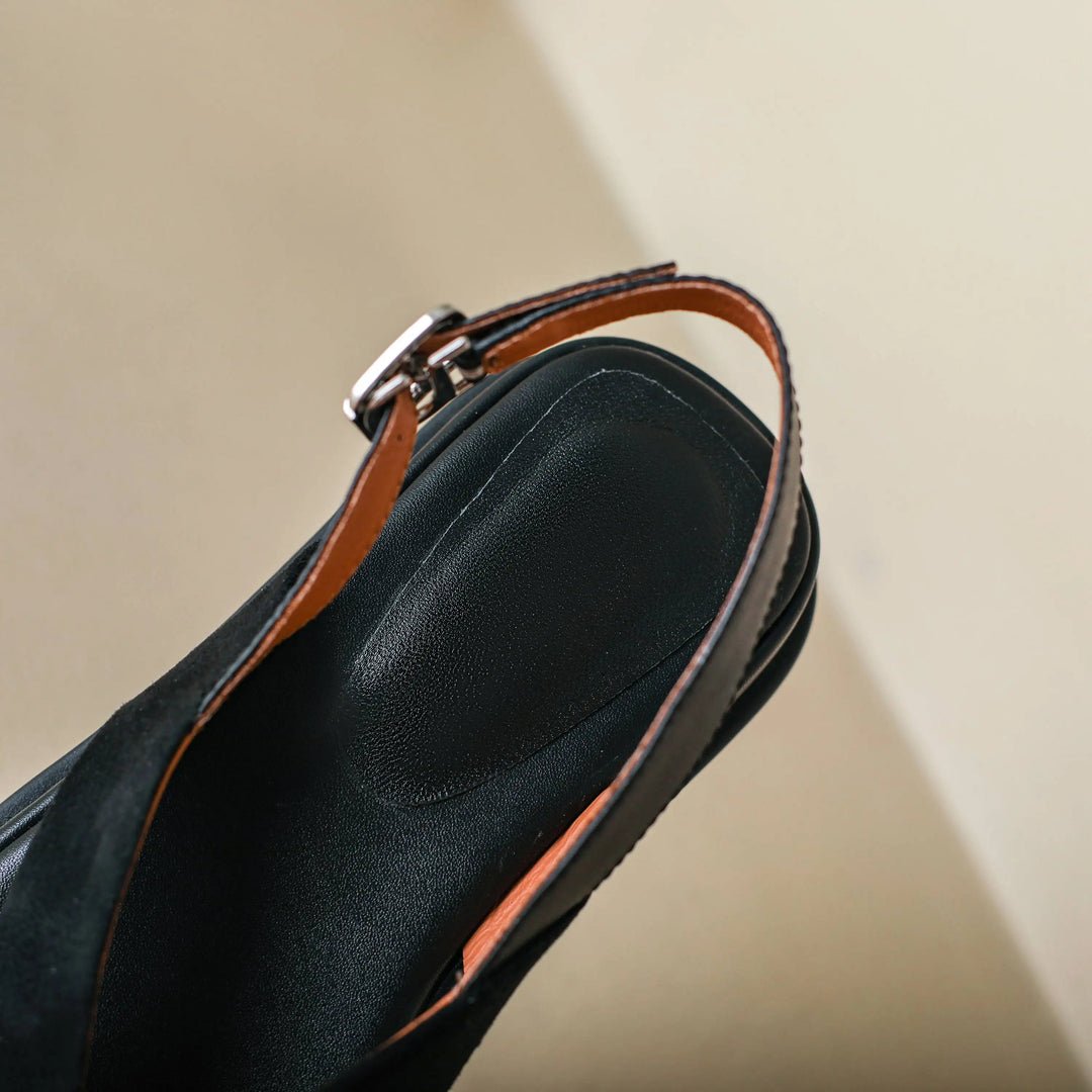 Valetta Cross-Strap Platform Sandal