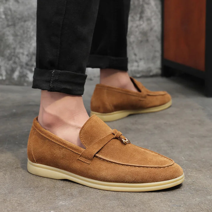 Shaffer Cow Suede Loafers