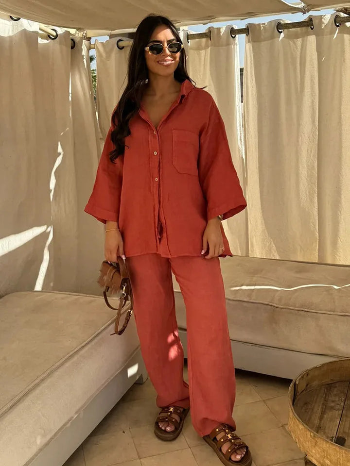 Sorrento Relaxed Linen Set