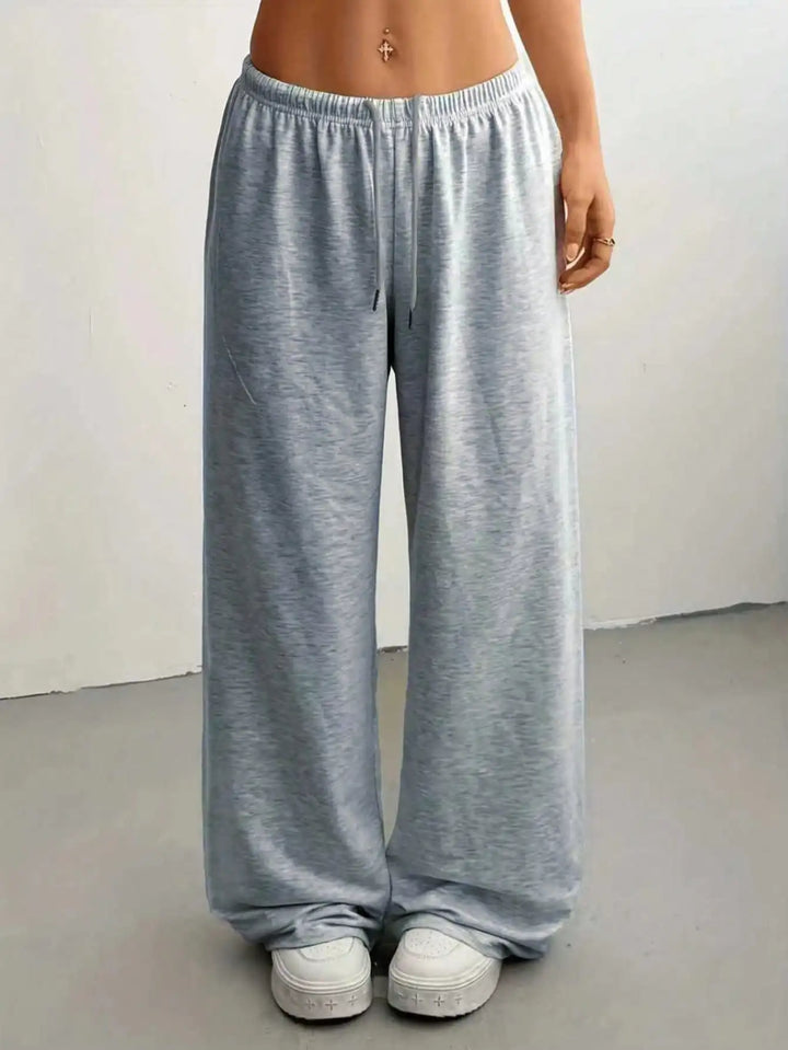 Women's Wide Leg Jogger Pants Drawstring Loose Fit