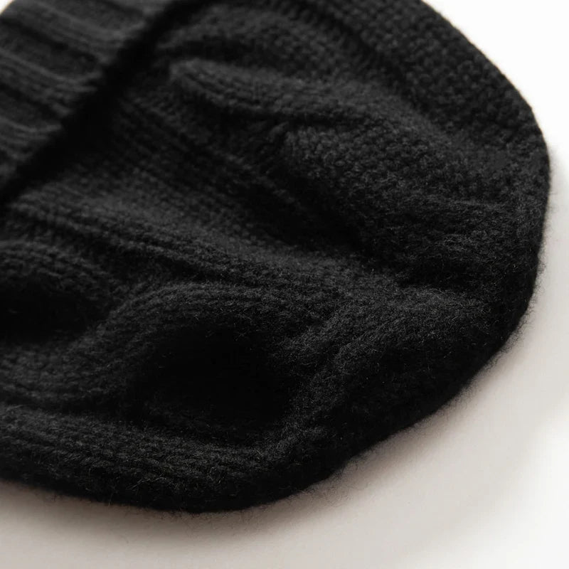 Wren Cable Cashmere Beanie