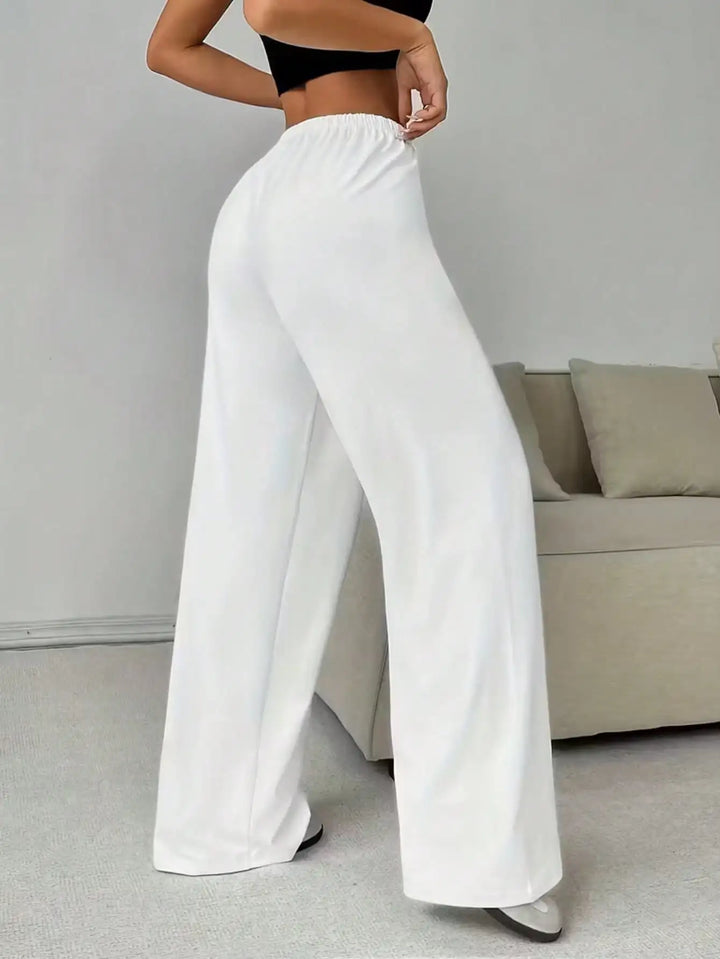 Women's Wide Leg Jogger Pants Drawstring Loose Fit