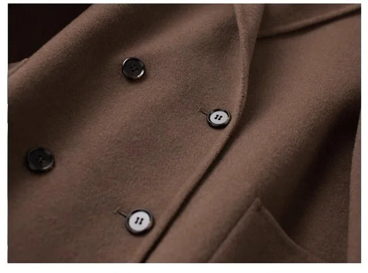 Amory Wool Herringbone Coat