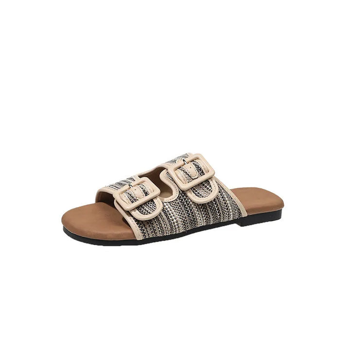 Tulum Woven Flat Sandals