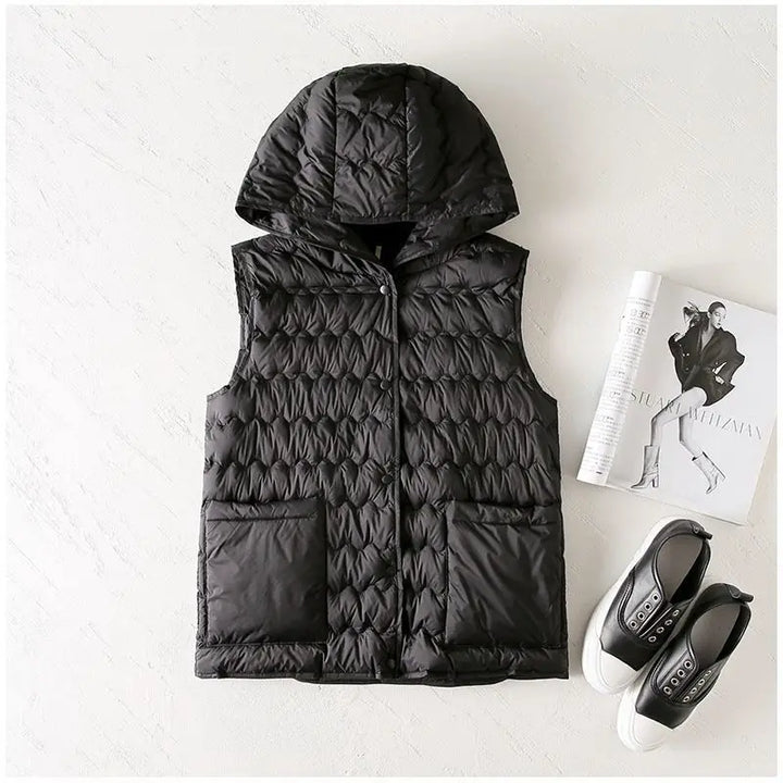 Gold Rush Puffer Vest