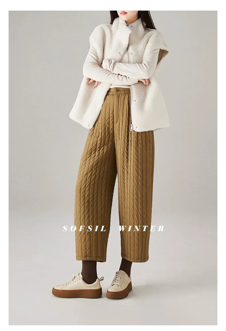 Daria Cotton Wide-Leg Pants