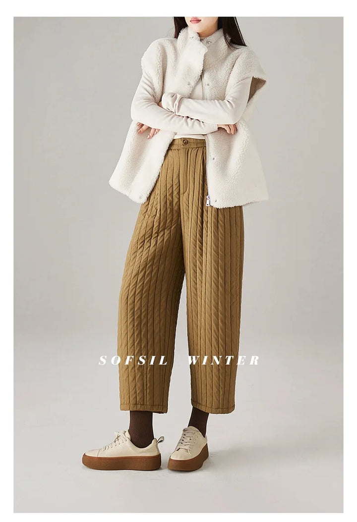 Daria Cotton Wide-Leg Pants
