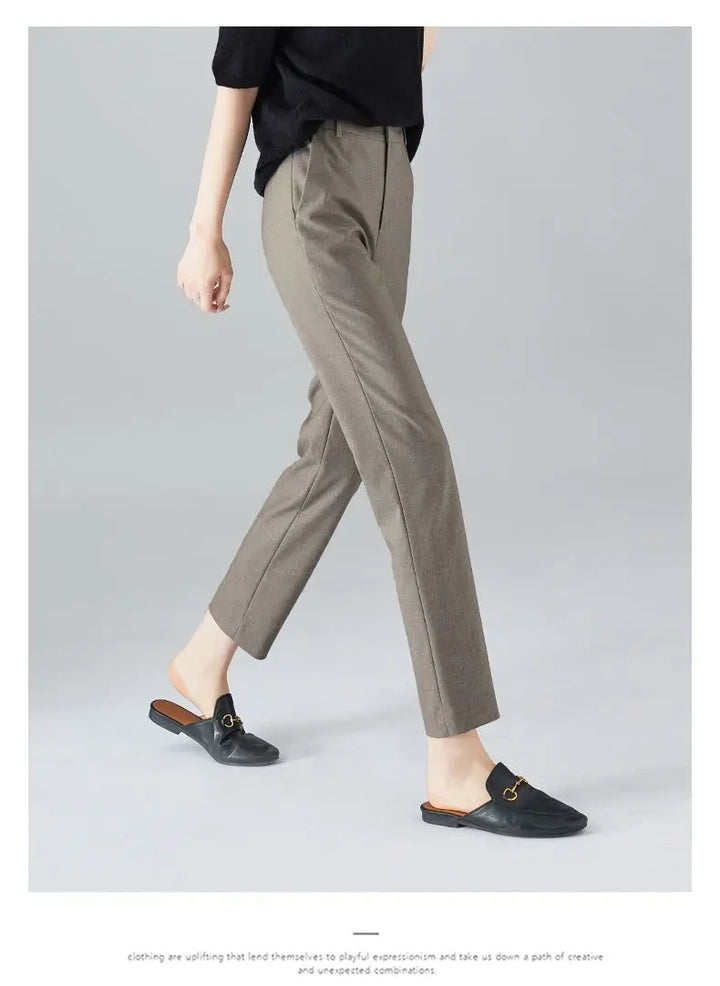 Castello High-Waist Trousers