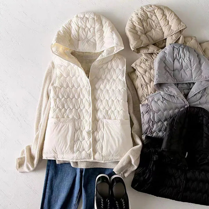 Gold Rush Puffer Vest