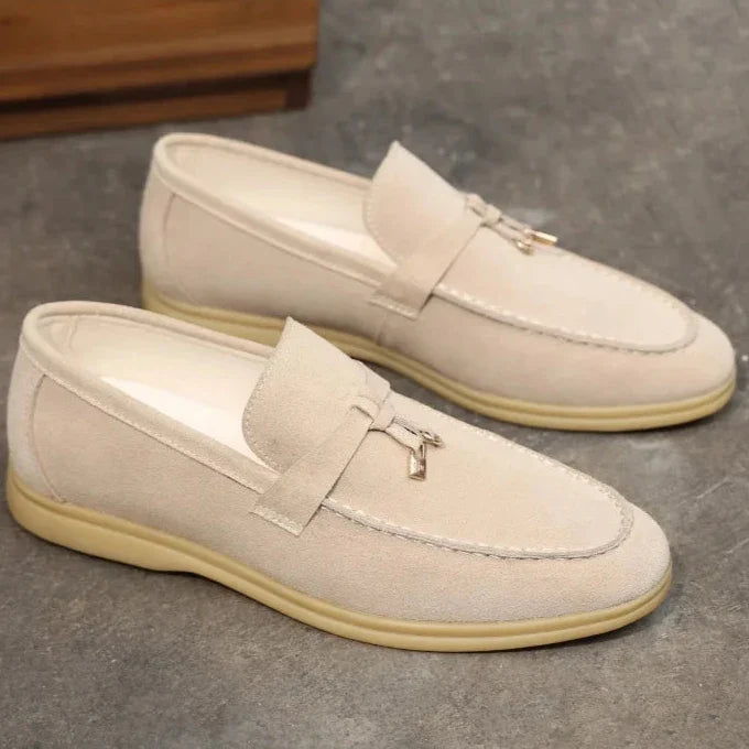 Shaffer Cow Suede Loafers
