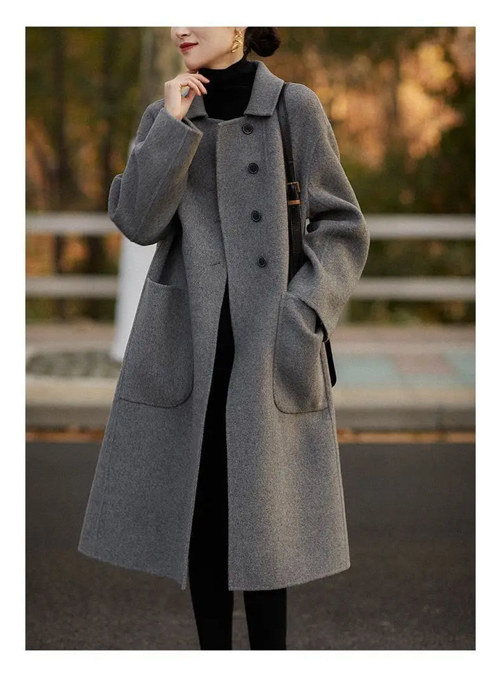 Hudson Park Wool Overcoat