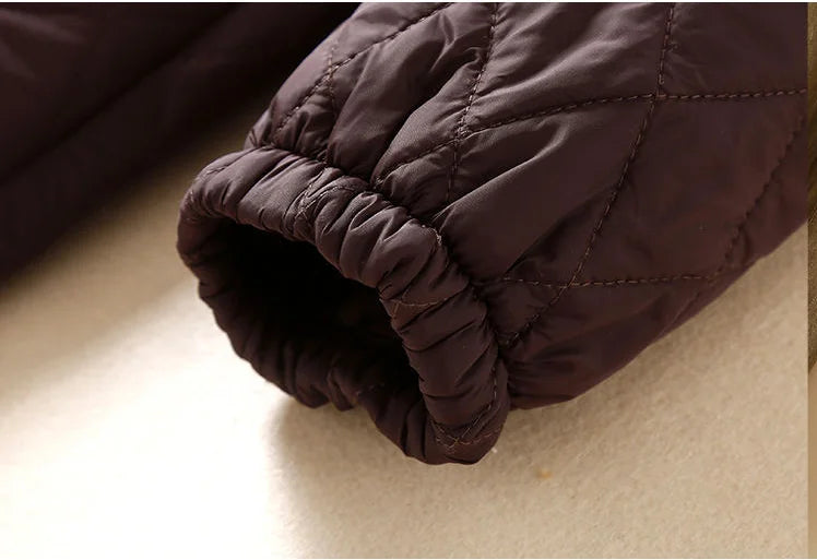 Maren Quilted Long Coat