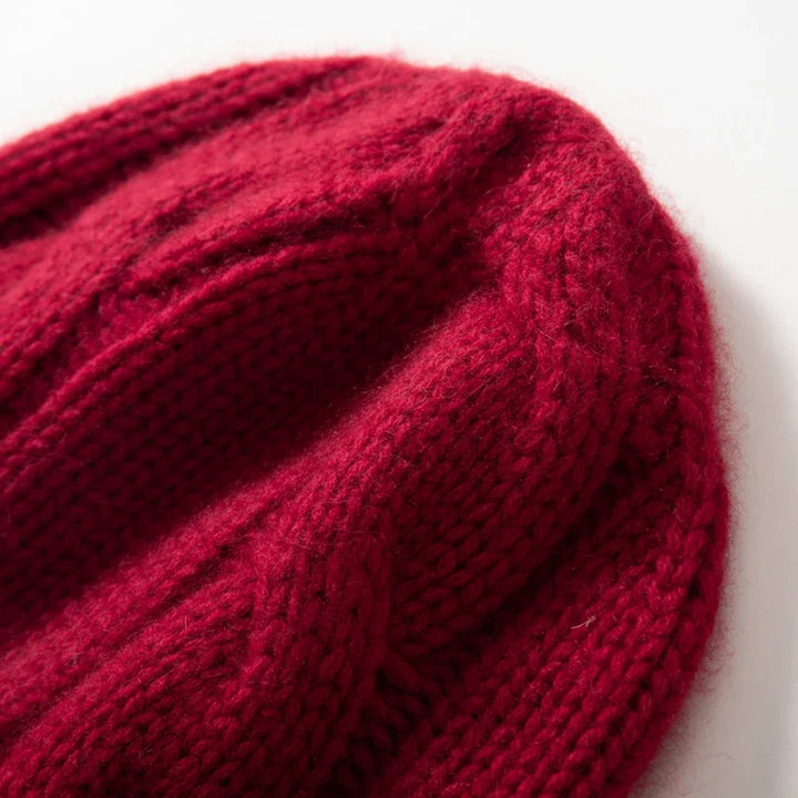 Wren Cable Cashmere Beanie