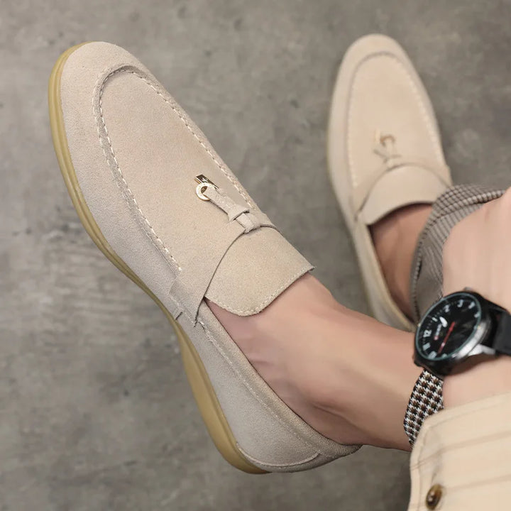 Shaffer Cow Suede Loafers