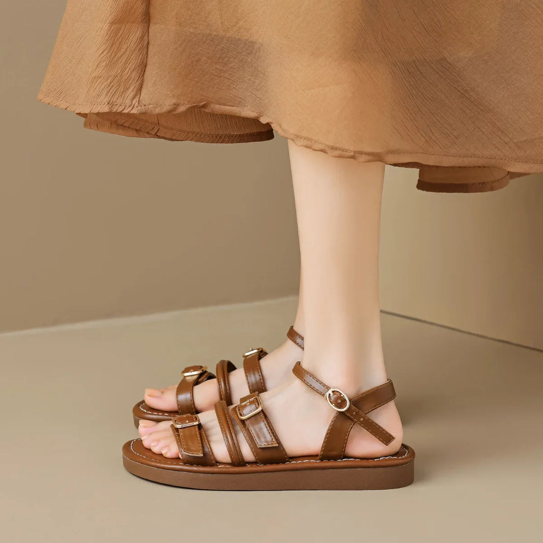 Malibu Leather Sandals