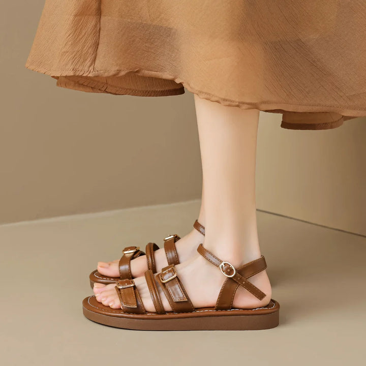 Malibu Leather Sandals