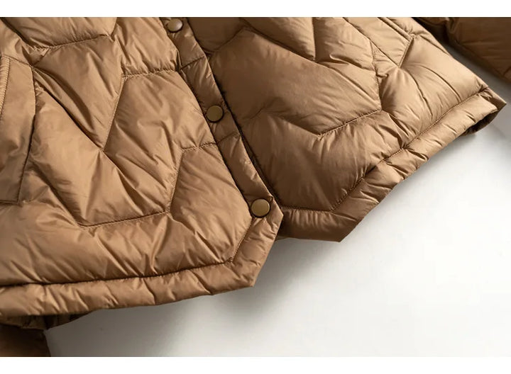 Natalie Quilted Down Jacket