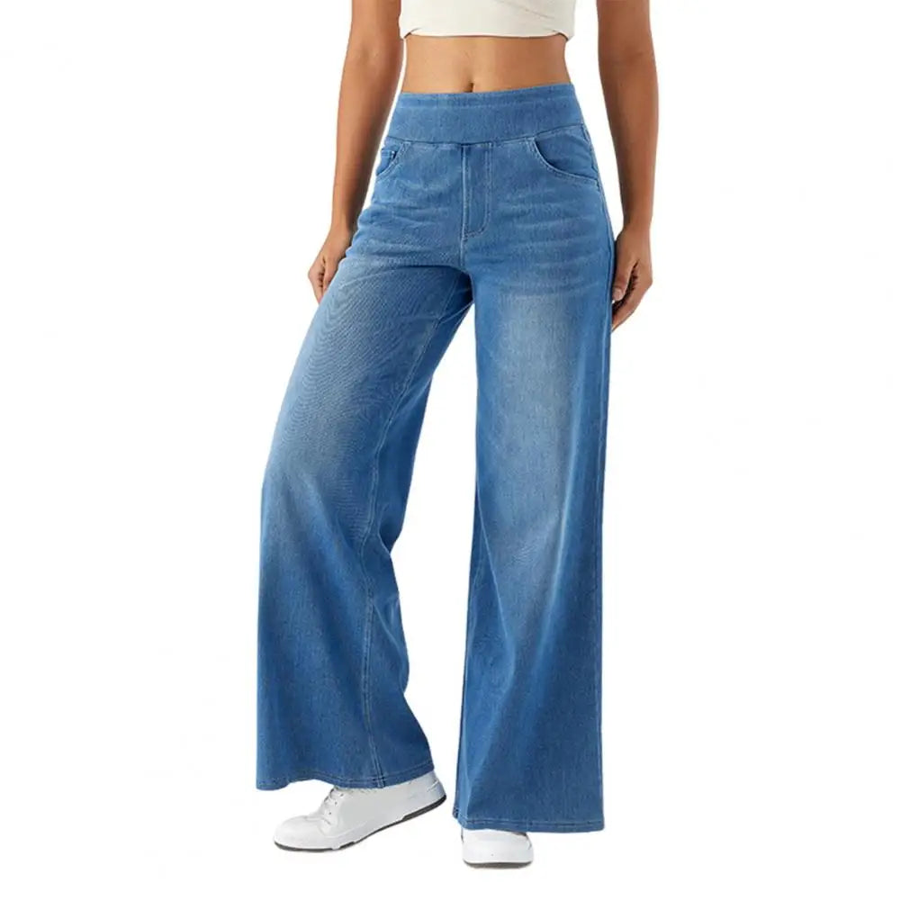The Pull-On Wide Leg Jean