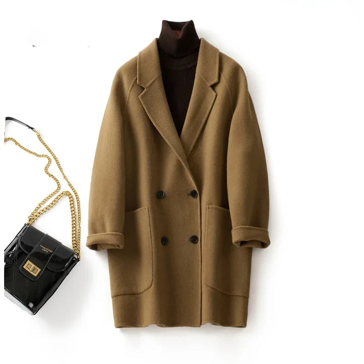 Amory Wool Herringbone Coat