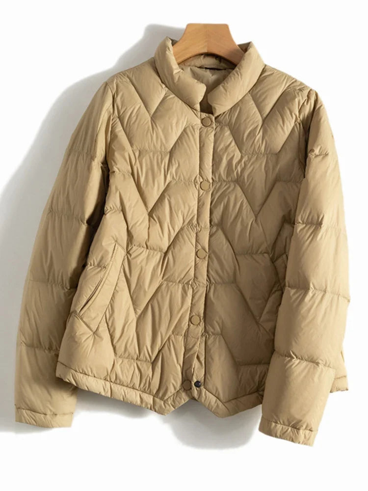 Natalie Quilted Down Jacket