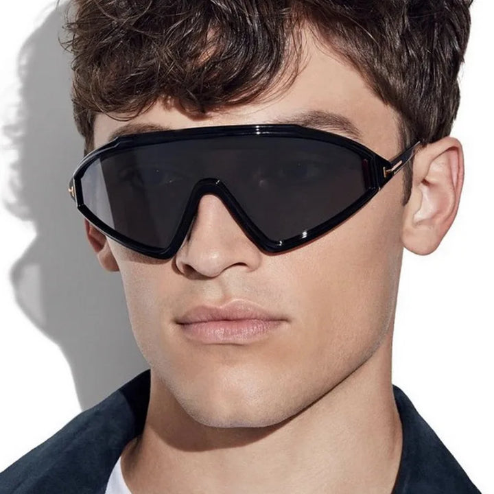 Natasha Linea Rossa Angled Sunglasses