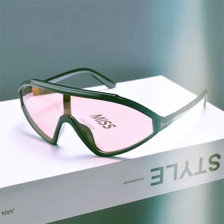 Natasha Linea Rossa Angled Sunglasses