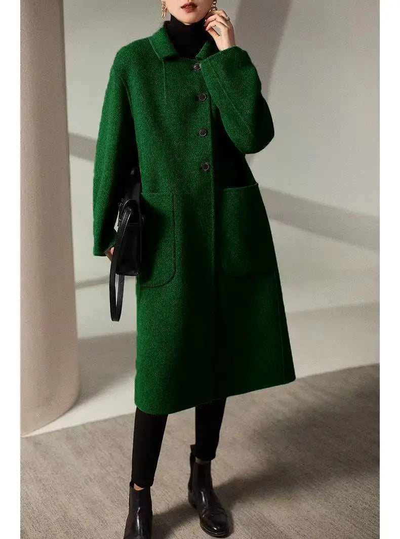 Hudson Park Wool Overcoat