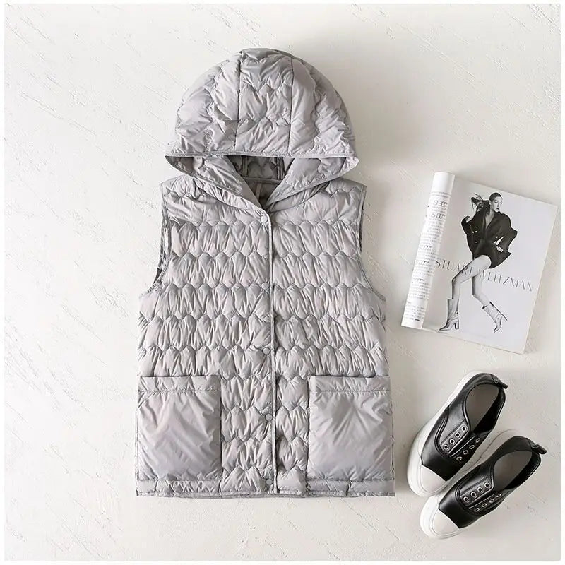 Gold Rush Puffer Vest