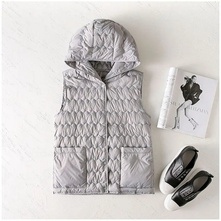 Gold Rush Puffer Vest