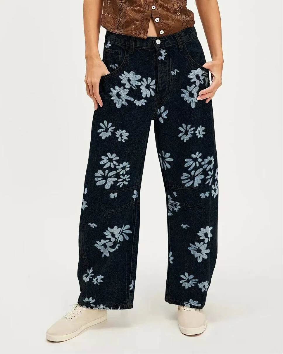 Florence Cotton Tapestry Jean