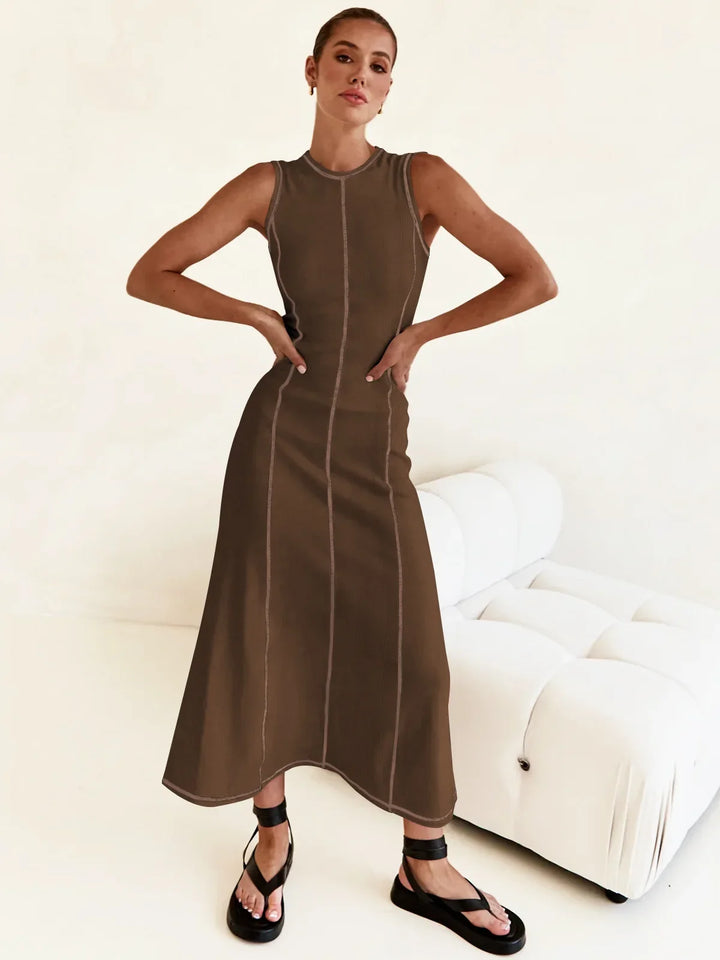 Mireya Women’s Sleeveless Knit Maxi