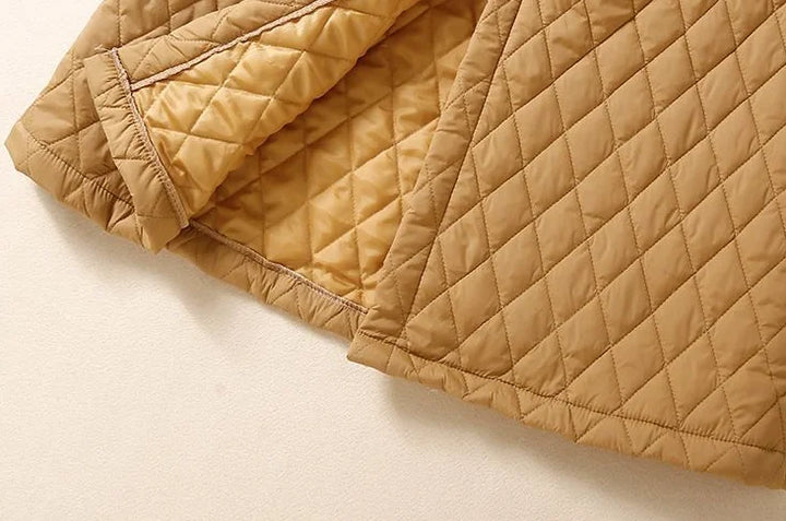 Maren Quilted Long Coat