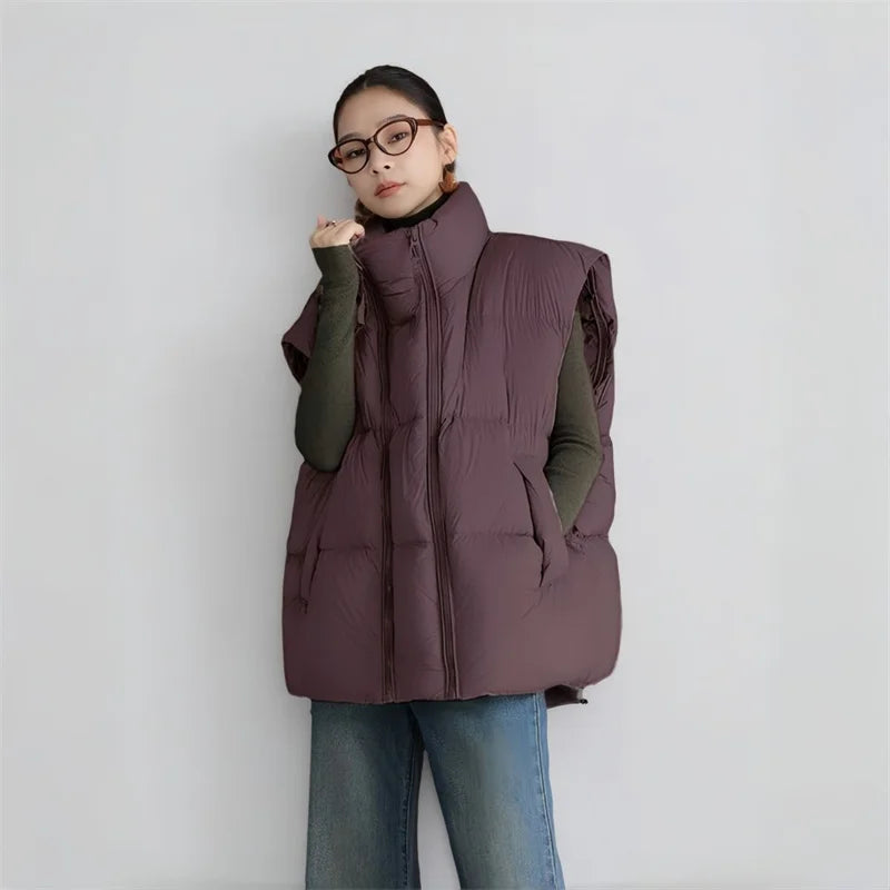 Leah Down Padded Vest