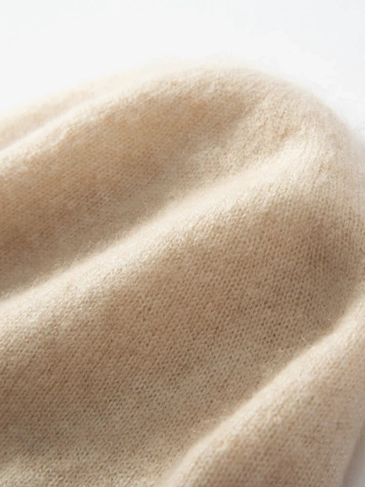 Bergen Double-Layer Cashmere Beanie