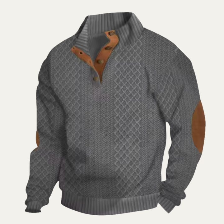 Cashmere Blend Cable Knit Sweater