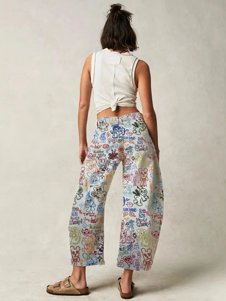 Florence Cotton Tapestry Jean