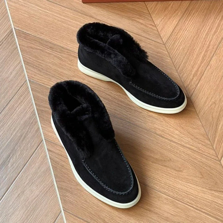 Lila Shearling Loafer Boots