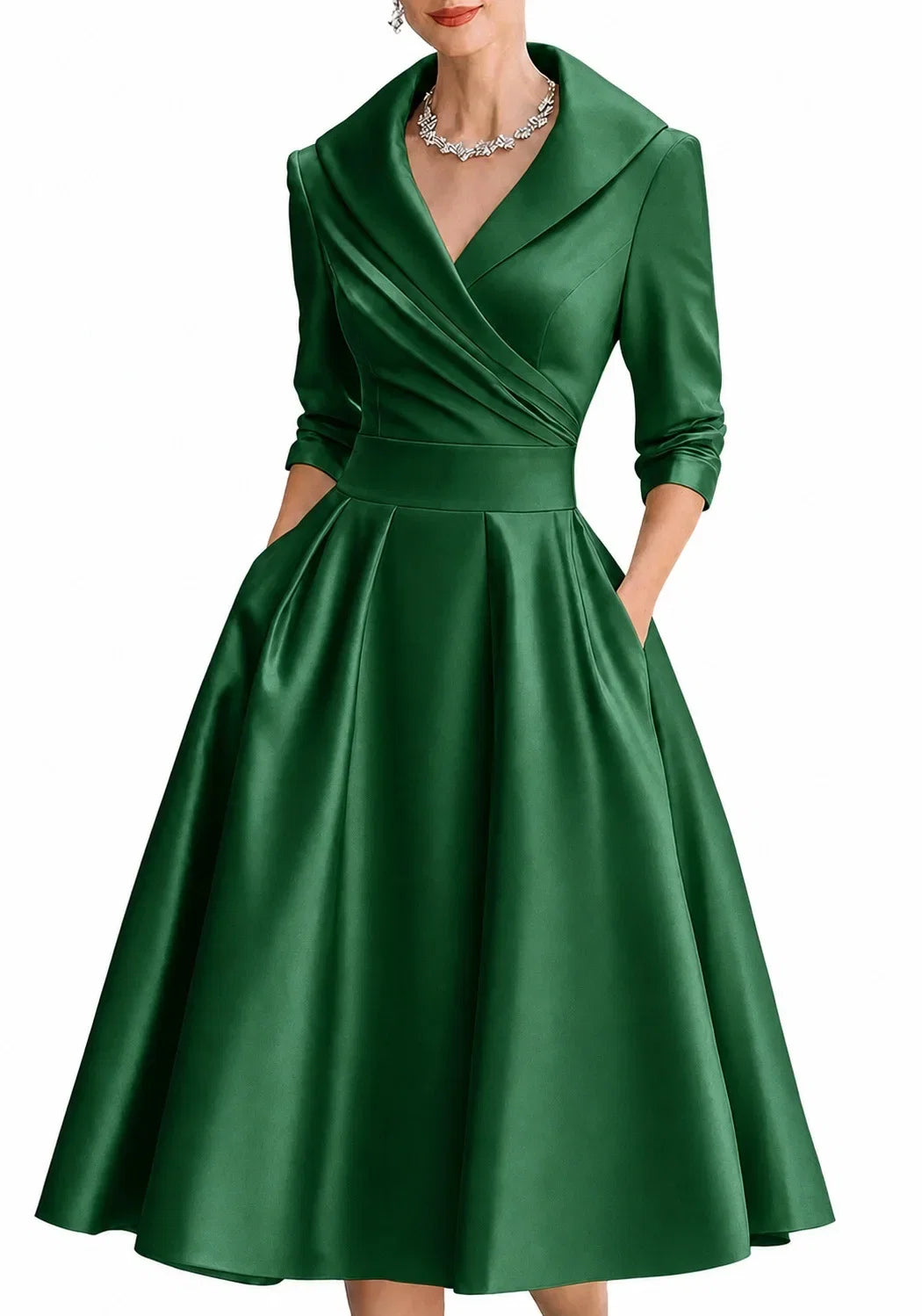 Rachel | Satin A-Line Formal Dress