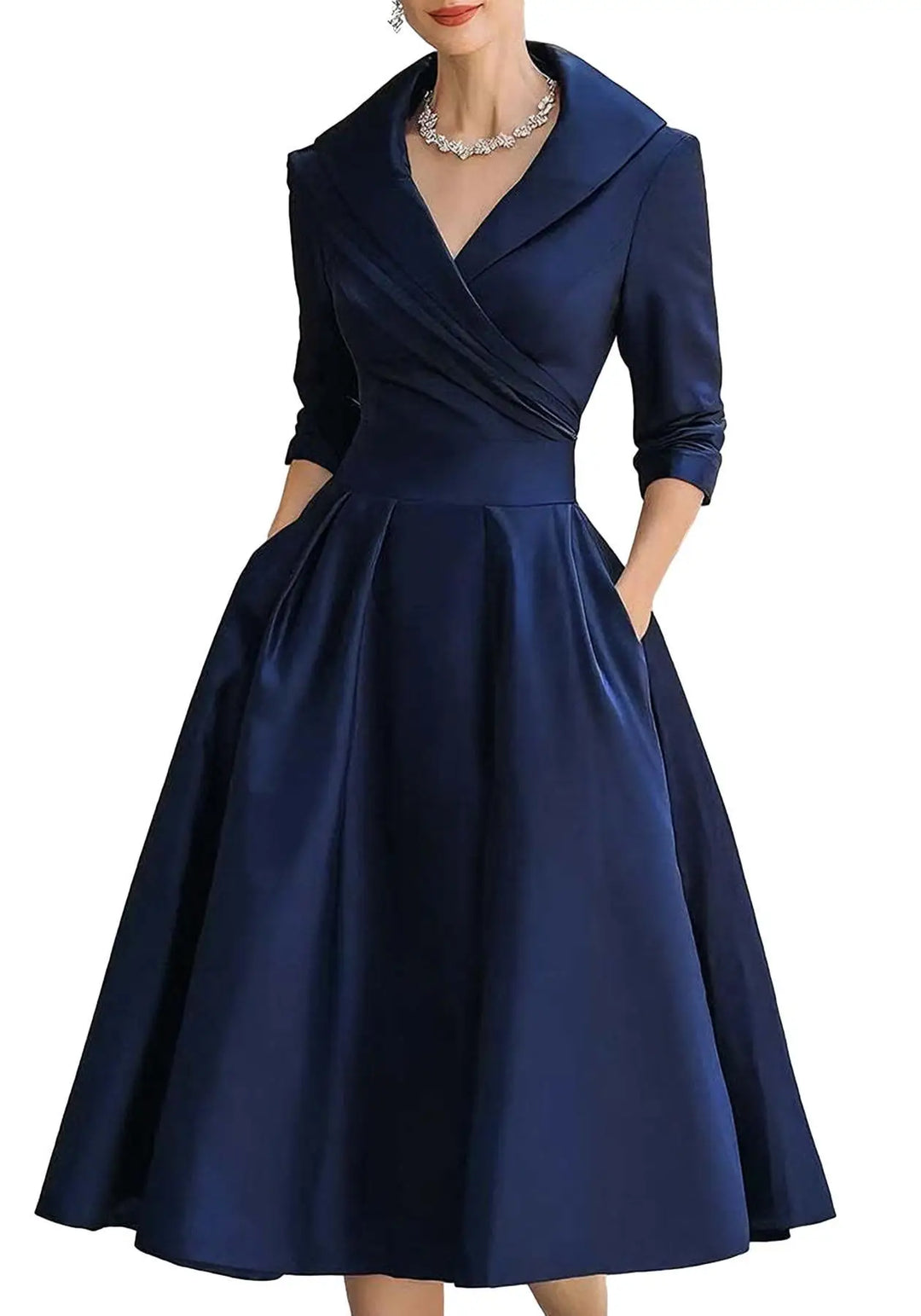 Rachel | Satin A-Line Formal Dress
