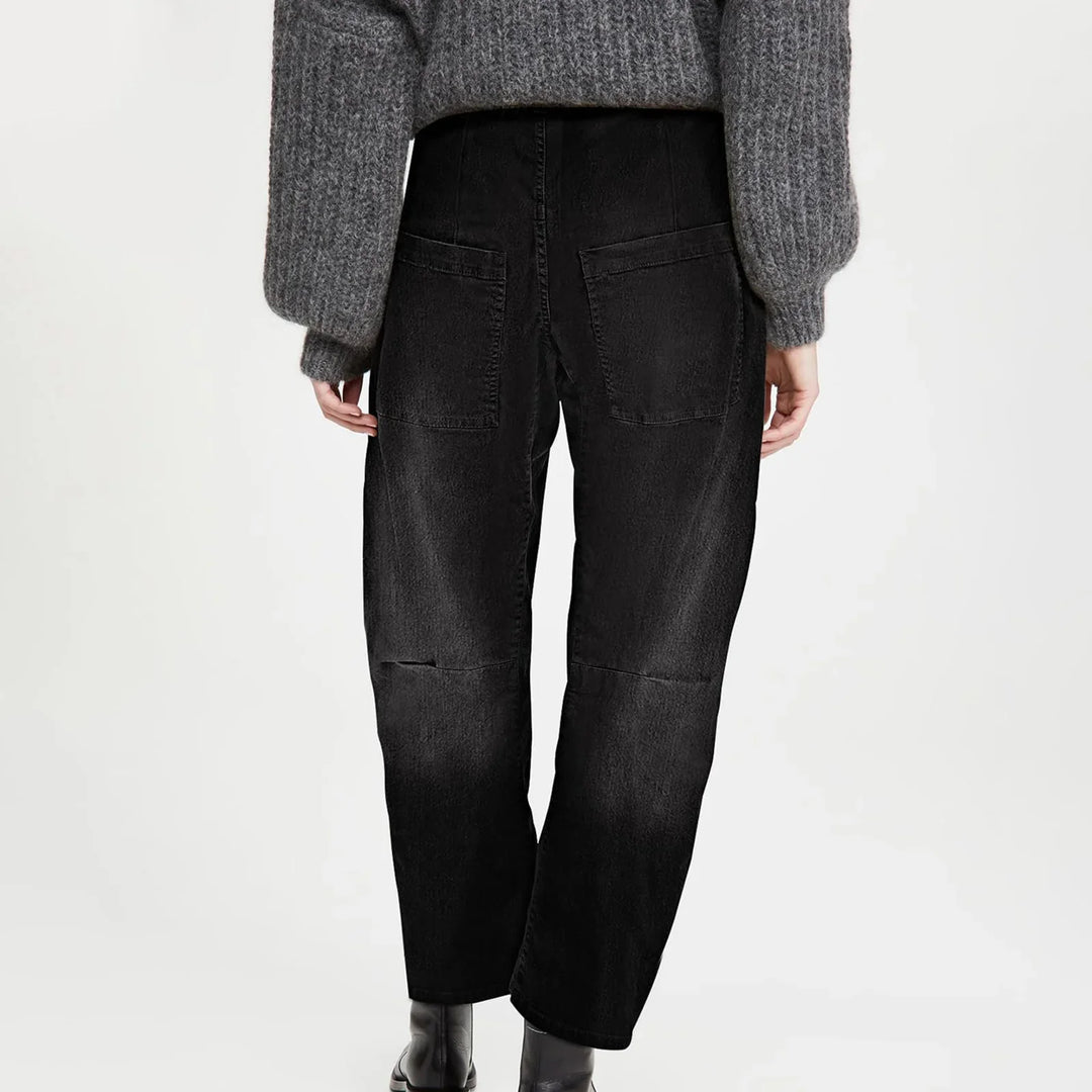 The Camden Structured Barrel Jean Denim